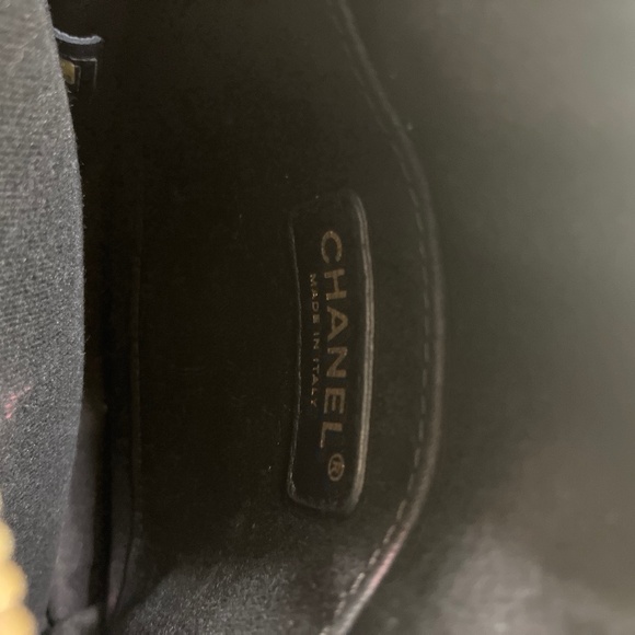 Authentic CHANEL Camera Bag Giraffe Pattern Purse - Picture 9 of 12